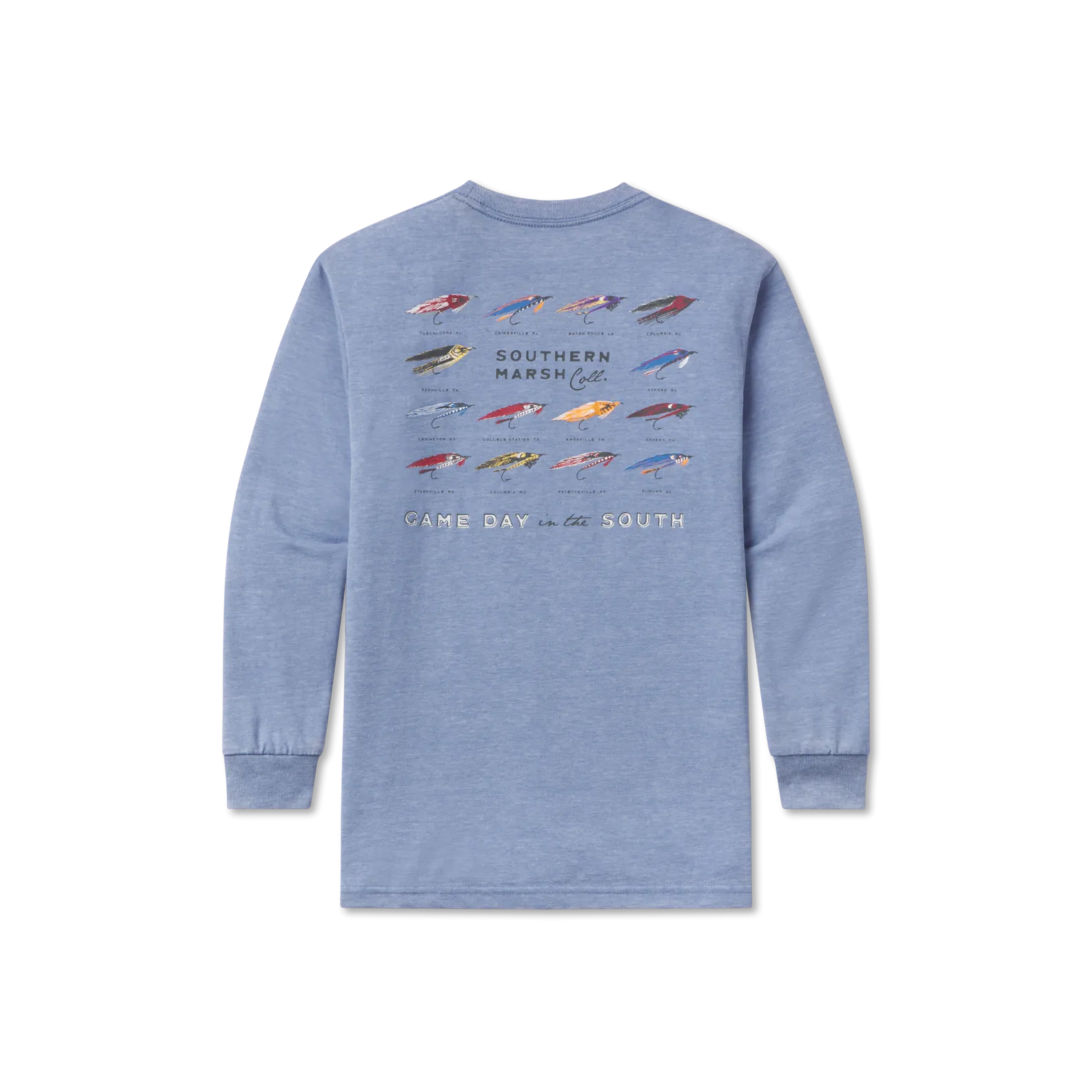Southern Marsh 21 Youth SEAWASH™ Tee - Game Day in the South - Long Sleeve