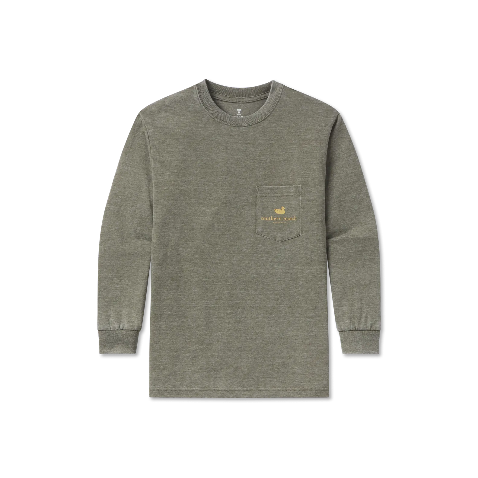 Southern Marsh 21 Youth SEAWASH™ Tee - Mallard in the Making - Long Sleeve
