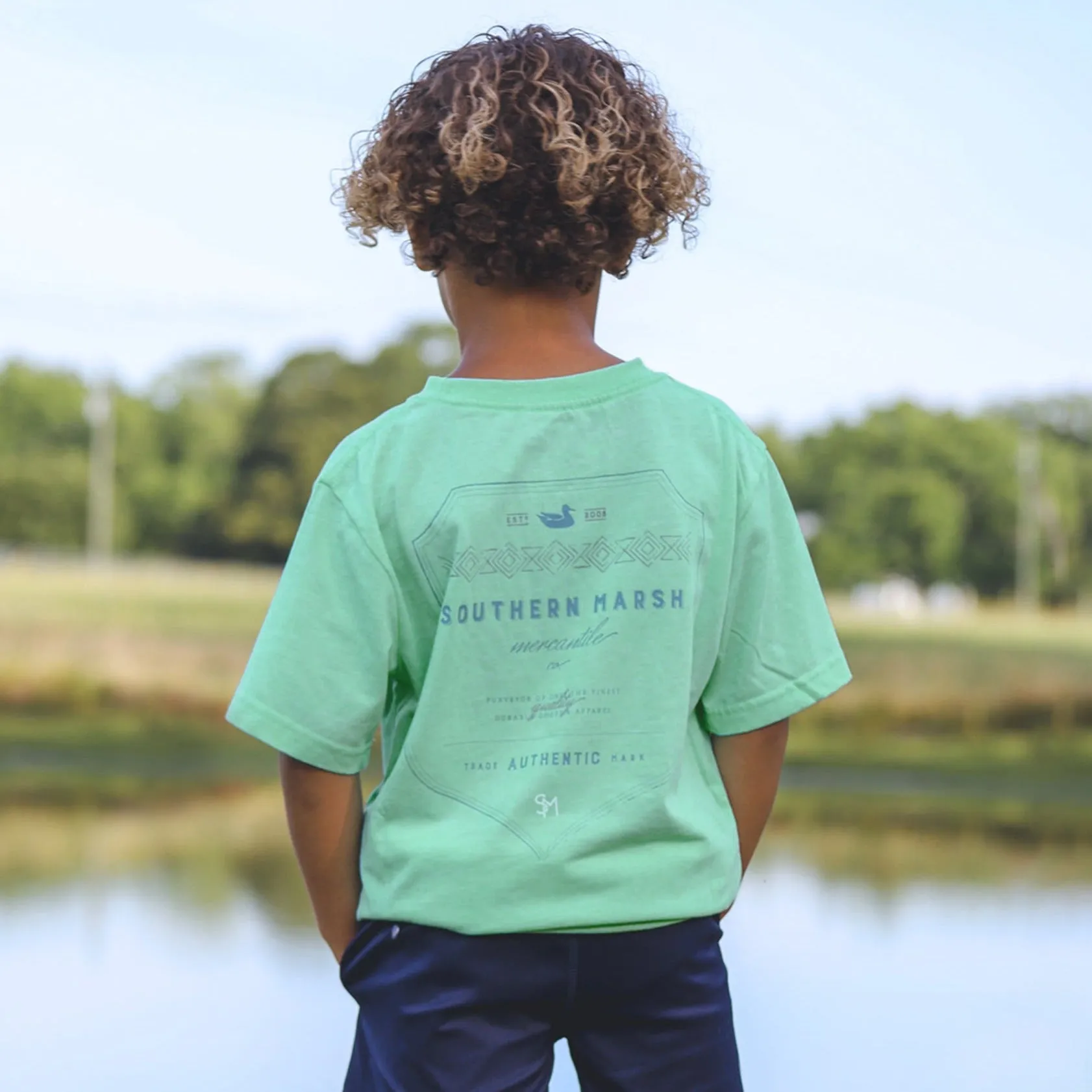 Southern Marsh 21 Youth SEAWASH™ Tee - Mercantile Co.