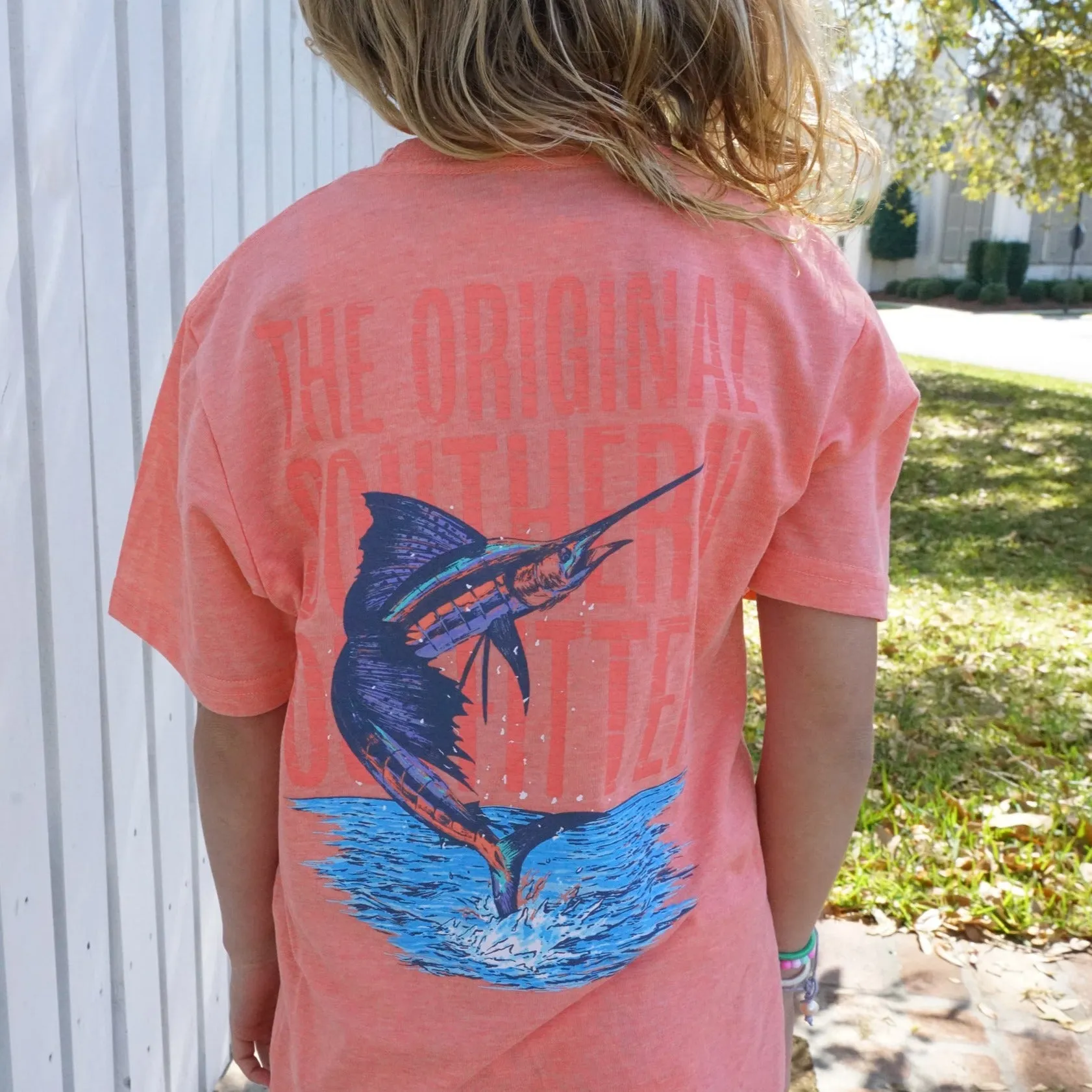 Southern Marsh 21 Youth SEAWASH™ Tee - Offshore - Marlin