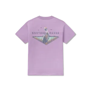 Southern Marsh 21 Youth SEAWASH™ Tee - Posted Pelican