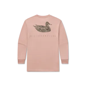 Southern Marsh 21 Youth Seawash™ Tee - Retro Duck Originals - Long Sleeve