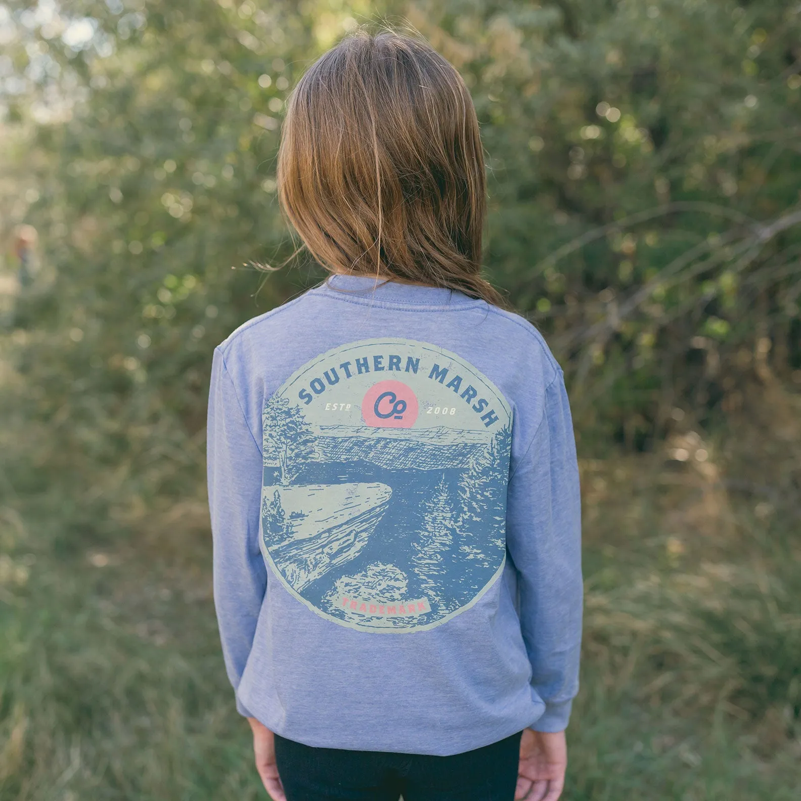 Southern Marsh 21 Youth Seawash™ Tee - Scenic Overlook - Long Sleeve