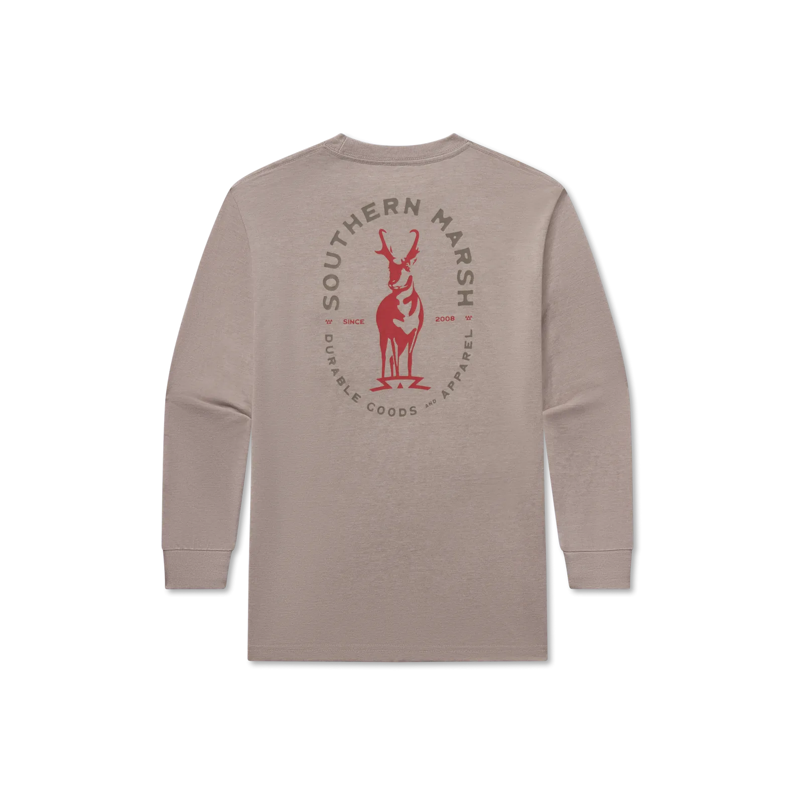 Southern Marsh 21 Youth Seawash™ Tee - Stag - Long Sleeve