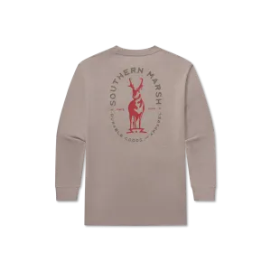 Southern Marsh 21 Youth Seawash™ Tee - Stag - Long Sleeve