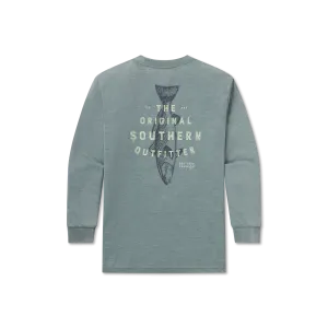 Southern Marsh 21 Youth SEAWASH™ Tee - The Original Co. - Redfish - Long Sleeve