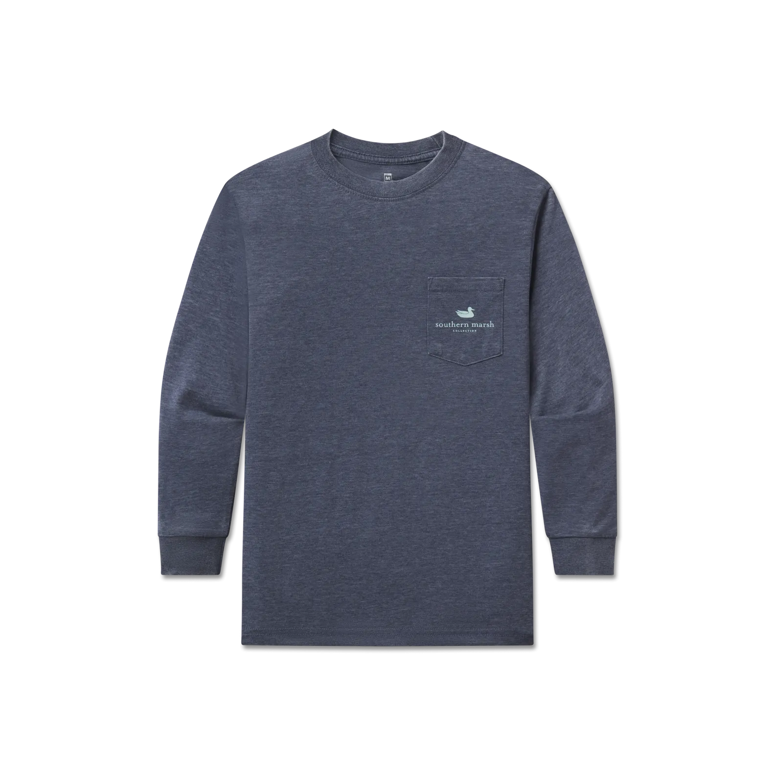 Southern Marsh 21 Youth SEAWASH™ Tee - Woodcut Canoe - Long Sleeve