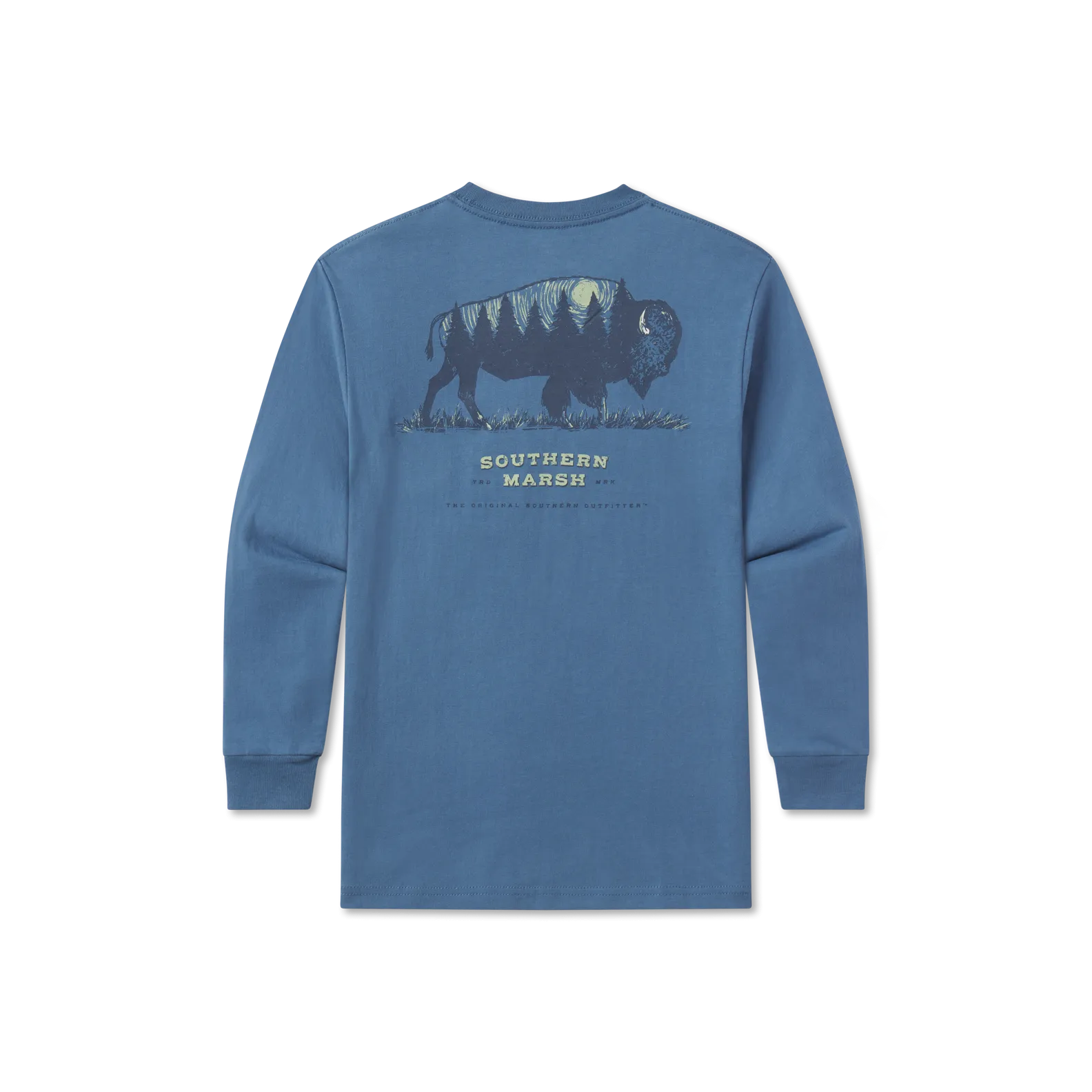 Southern Marsh 21 Youth Starry Silhouette - Buffalo - Long Sleeve