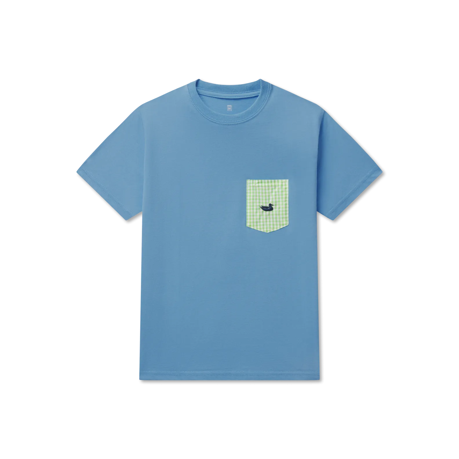 Southern Marsh 21 Youth Stewart Pocket Tee - Gingham
