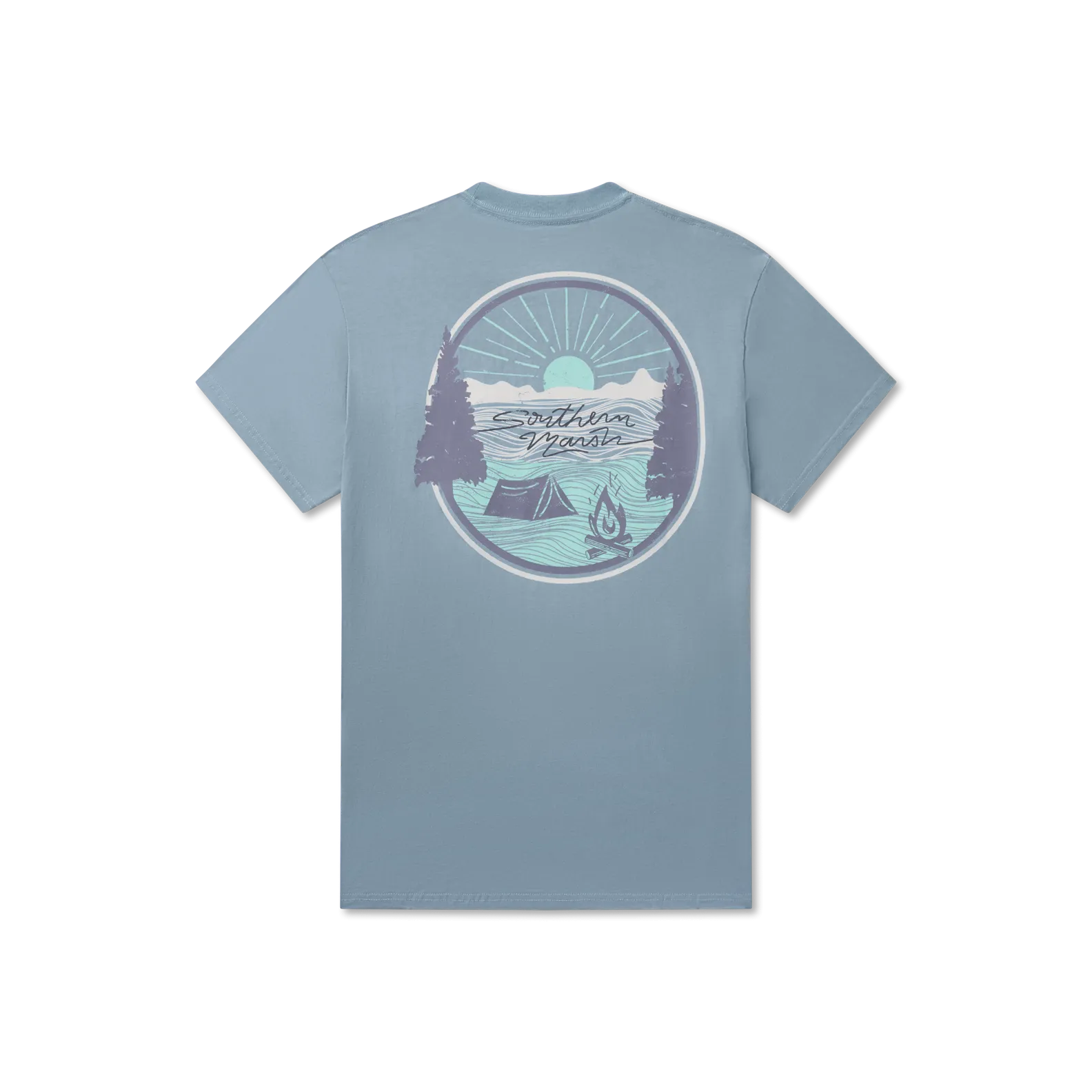 Southern Marsh 21 Youth Summer Camp Sunsets Tee
