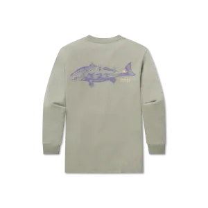 Southern Marsh 21 Youth Sunset Spots Tee - Long Sleeve