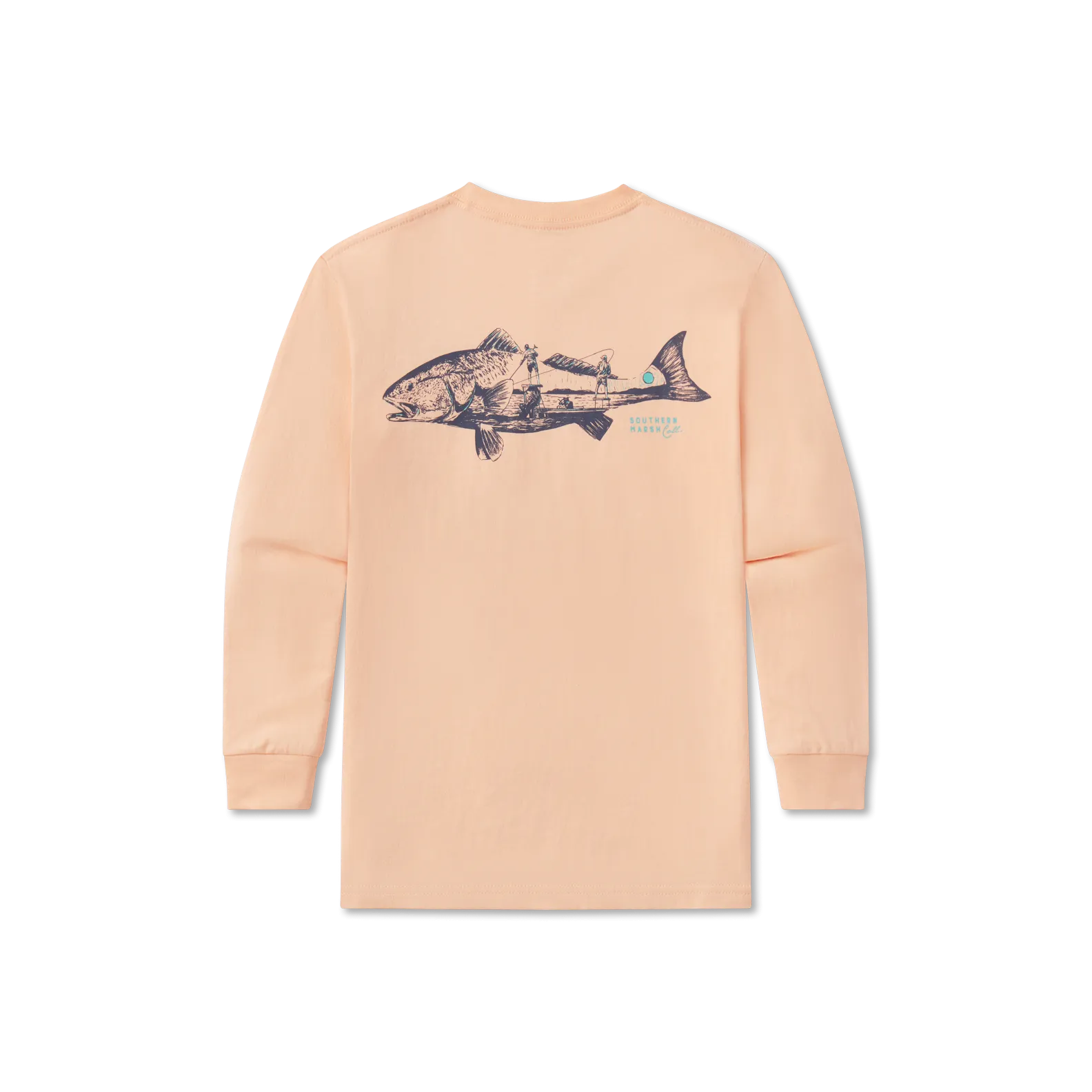 Southern Marsh 21 Youth Sunset Spots Tee - Long Sleeve