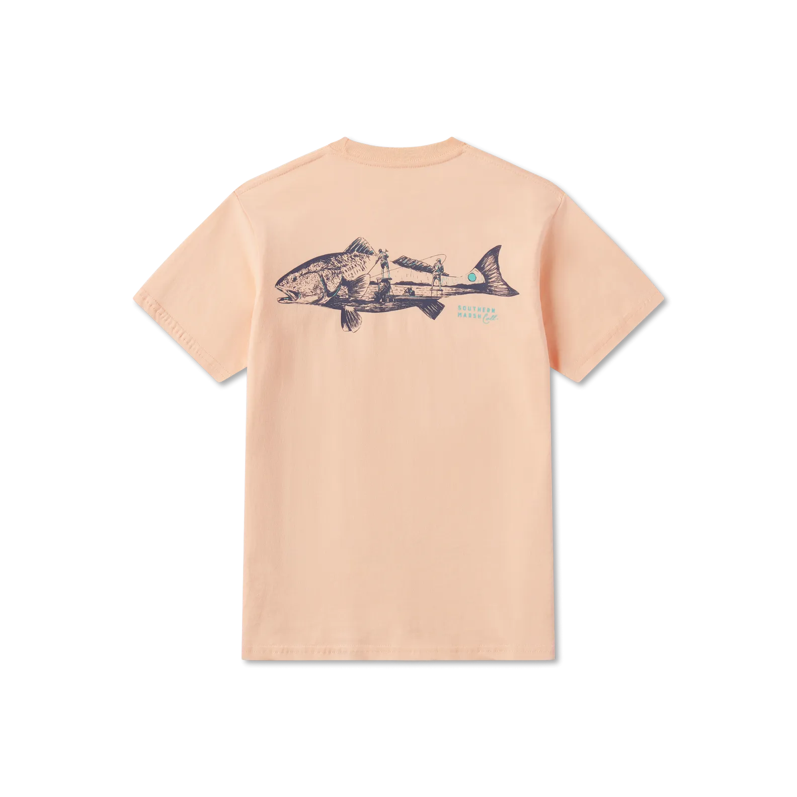 Southern Marsh 21 Youth Sunset Spots Tee