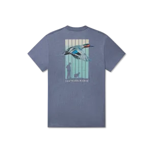 Southern Marsh 21 Youth Teal Takeoff Tee