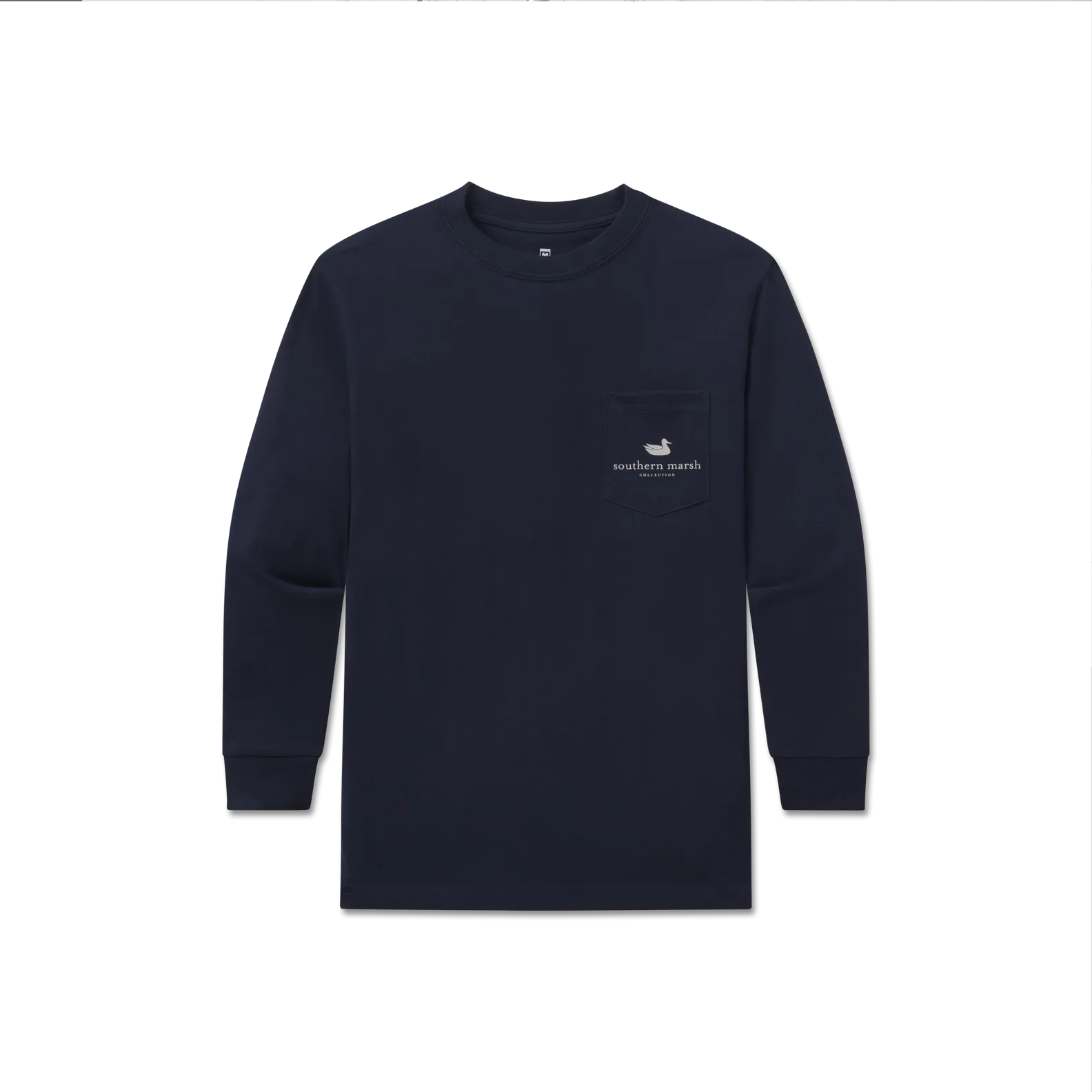 Southern Marsh 21 Youth Tile Fish Tee - Long Sleeve
