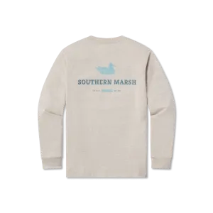 Southern Marsh 21 Youth Trademark Duck Tee - Long Sleeve