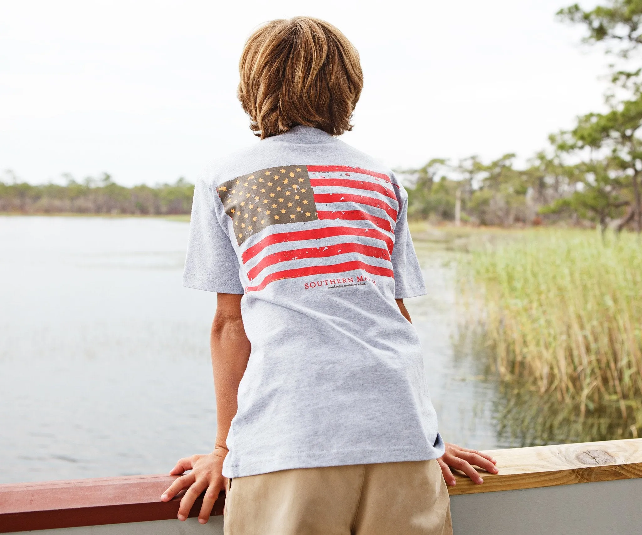 Southern Marsh 21 Youth Vintage Flag