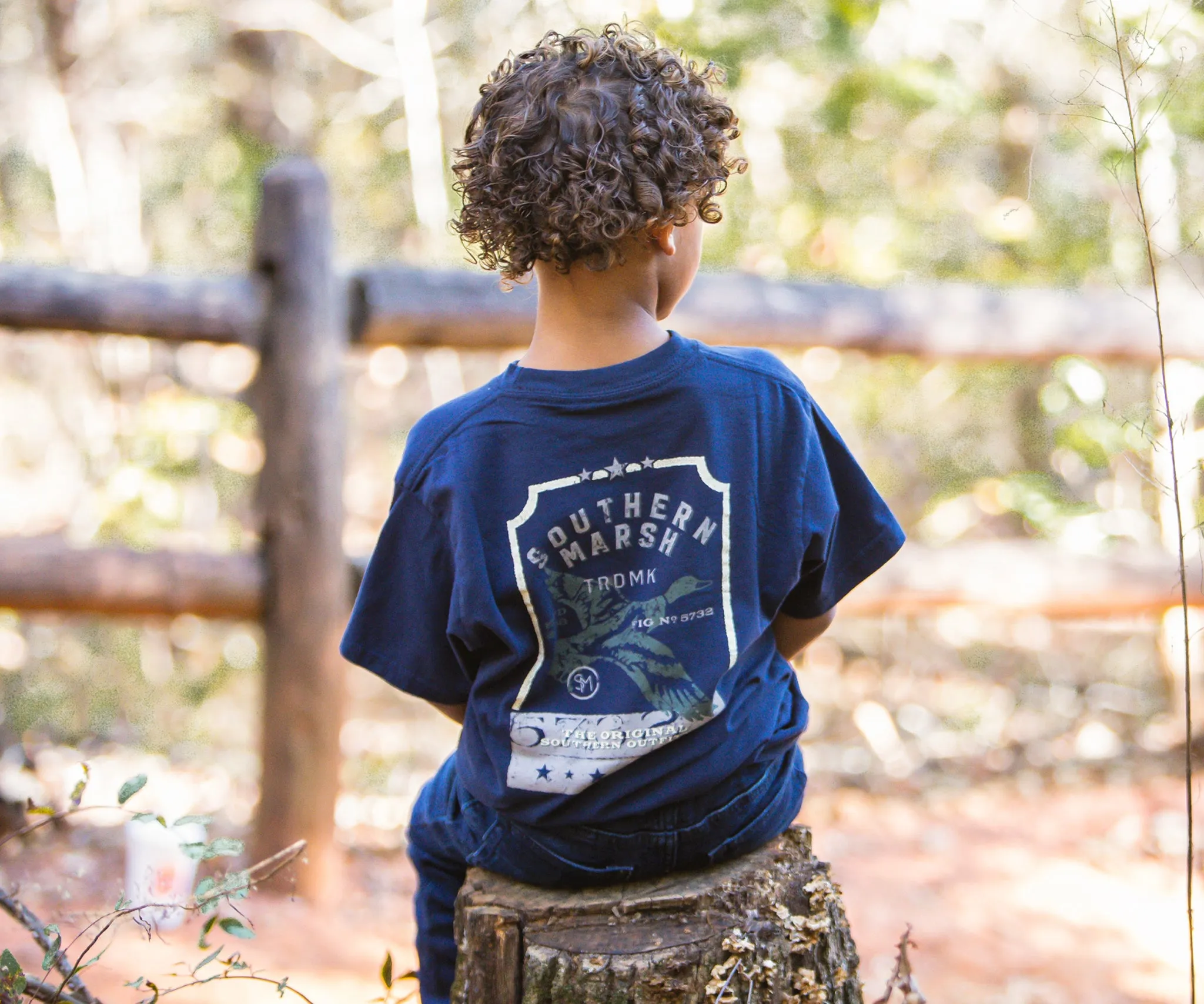 Southern Marsh 21 Youth Vintage Tag Tee - Duck