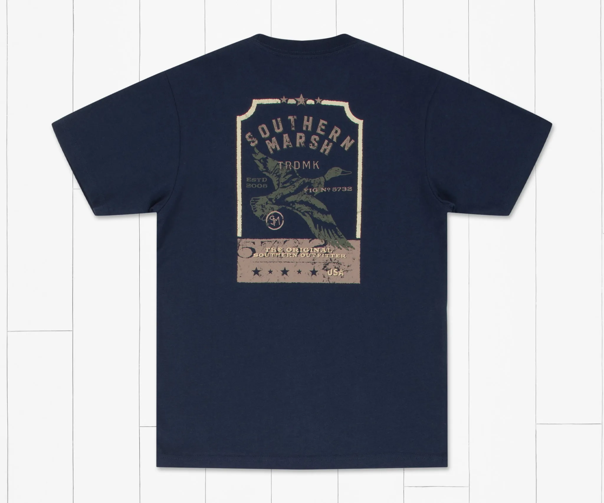 Southern Marsh 21 Youth Vintage Tag Tee - Duck
