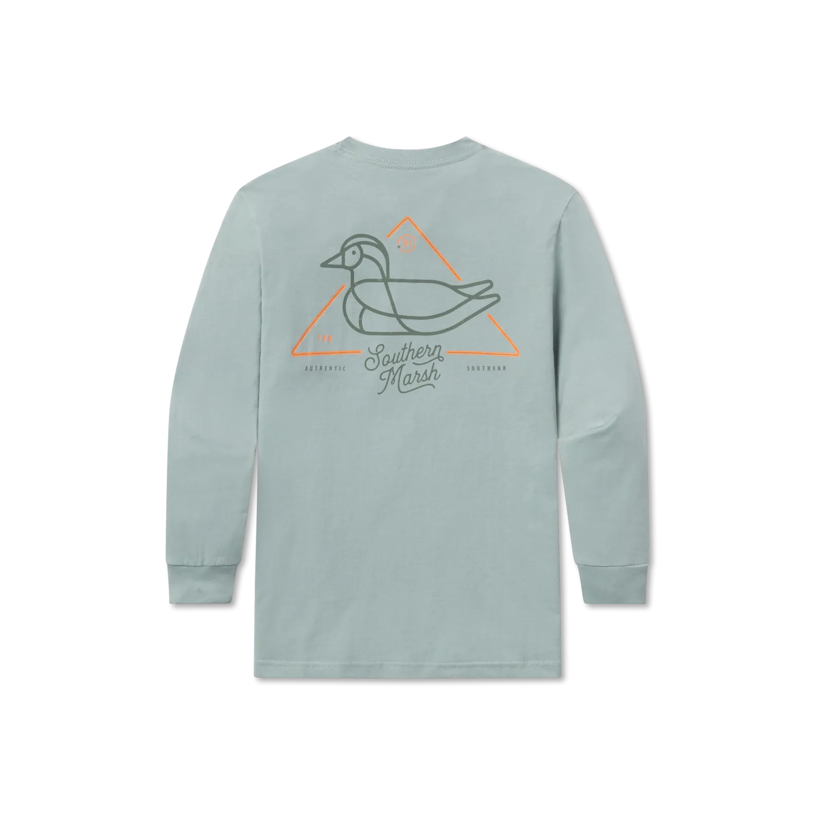 Southern Marsh 21 Youth Warning Duck Tee - Long Sleeve