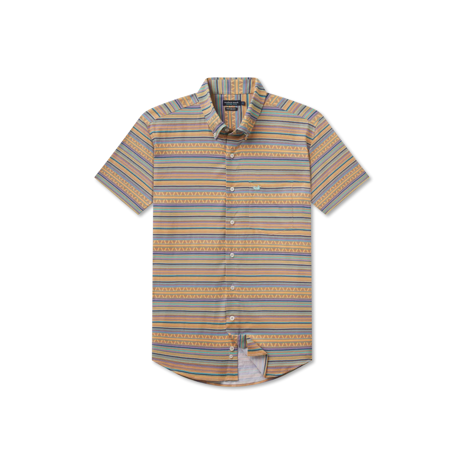 Southern Marsh 21 Yuma Performance Shirt - Pacific Stripe
