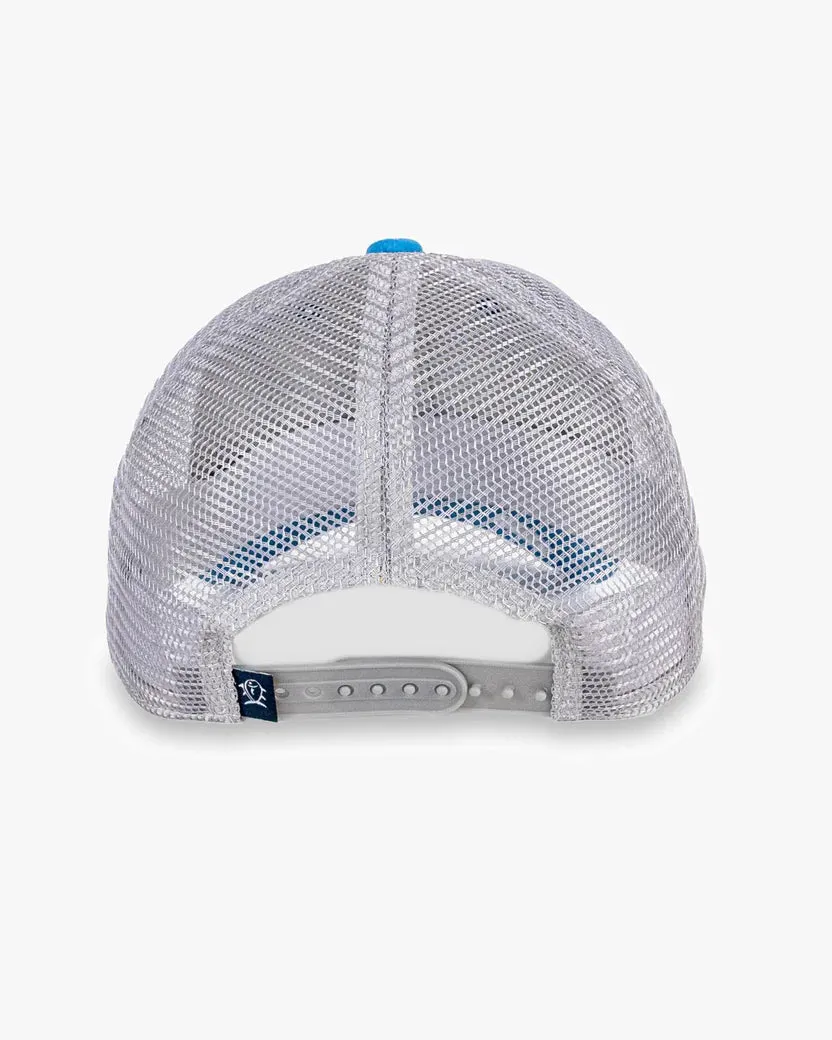 Southern Tide Youth Flyday Trucker Hat - Blue
