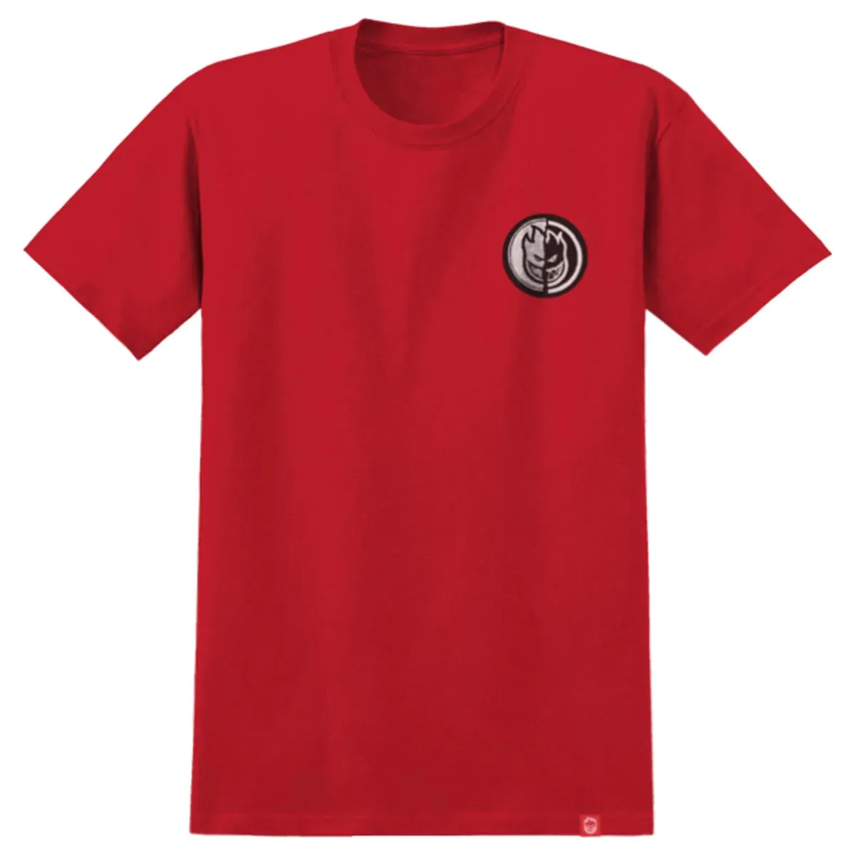 SPITFIRE - YOUTH YING YANG TEE RED/WHITE