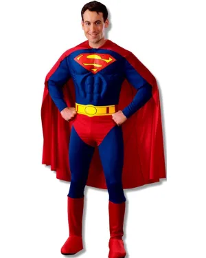 Superman Muscle Chest Mens Costume