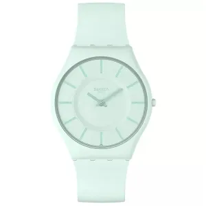 Swatch Men's Skin The May Collection Turquoise Lightly Green Dial Watch