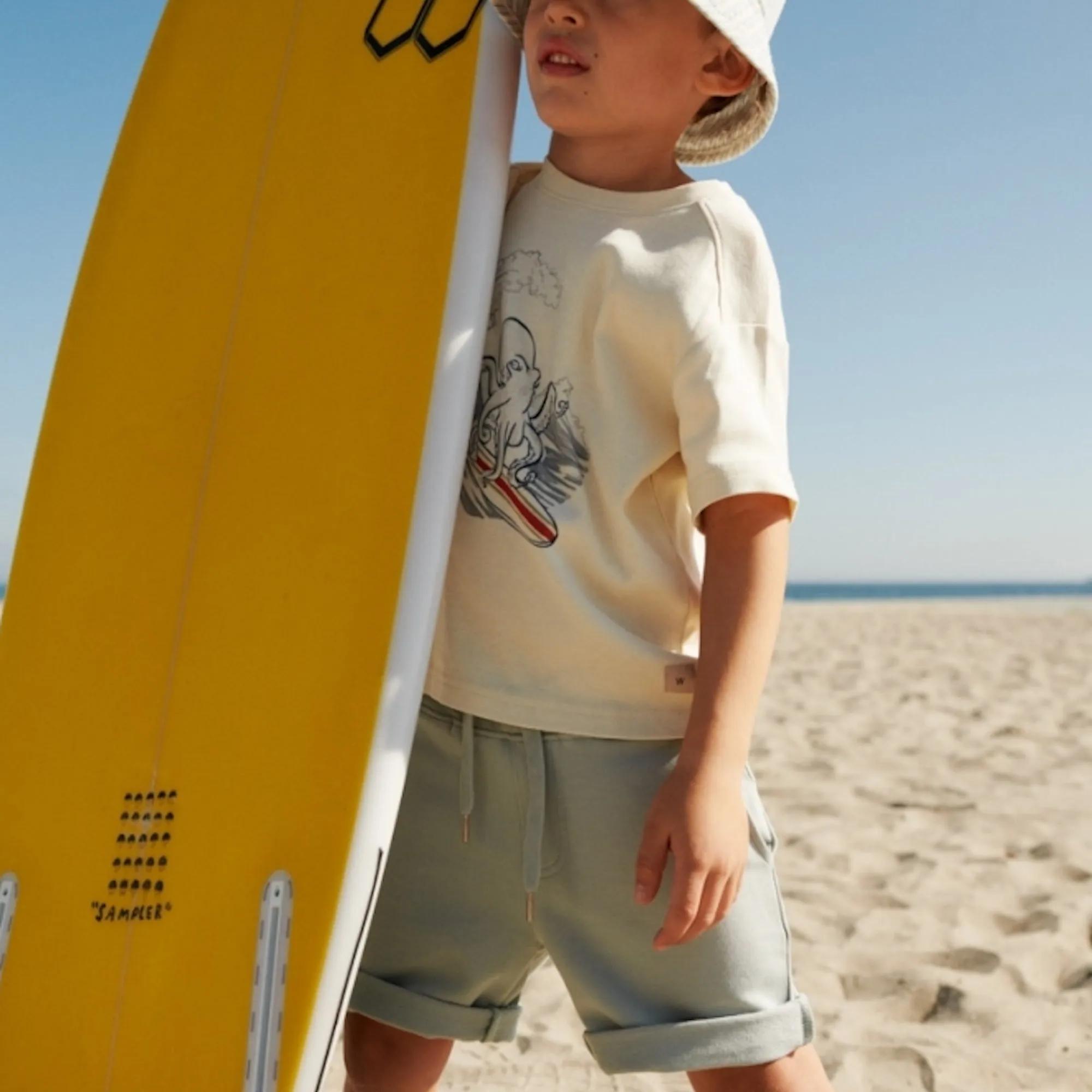 Sweatshorts Manfred - sea mist Wheat