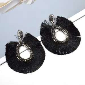 Tassel Drop Earrings Anna Kay Co
