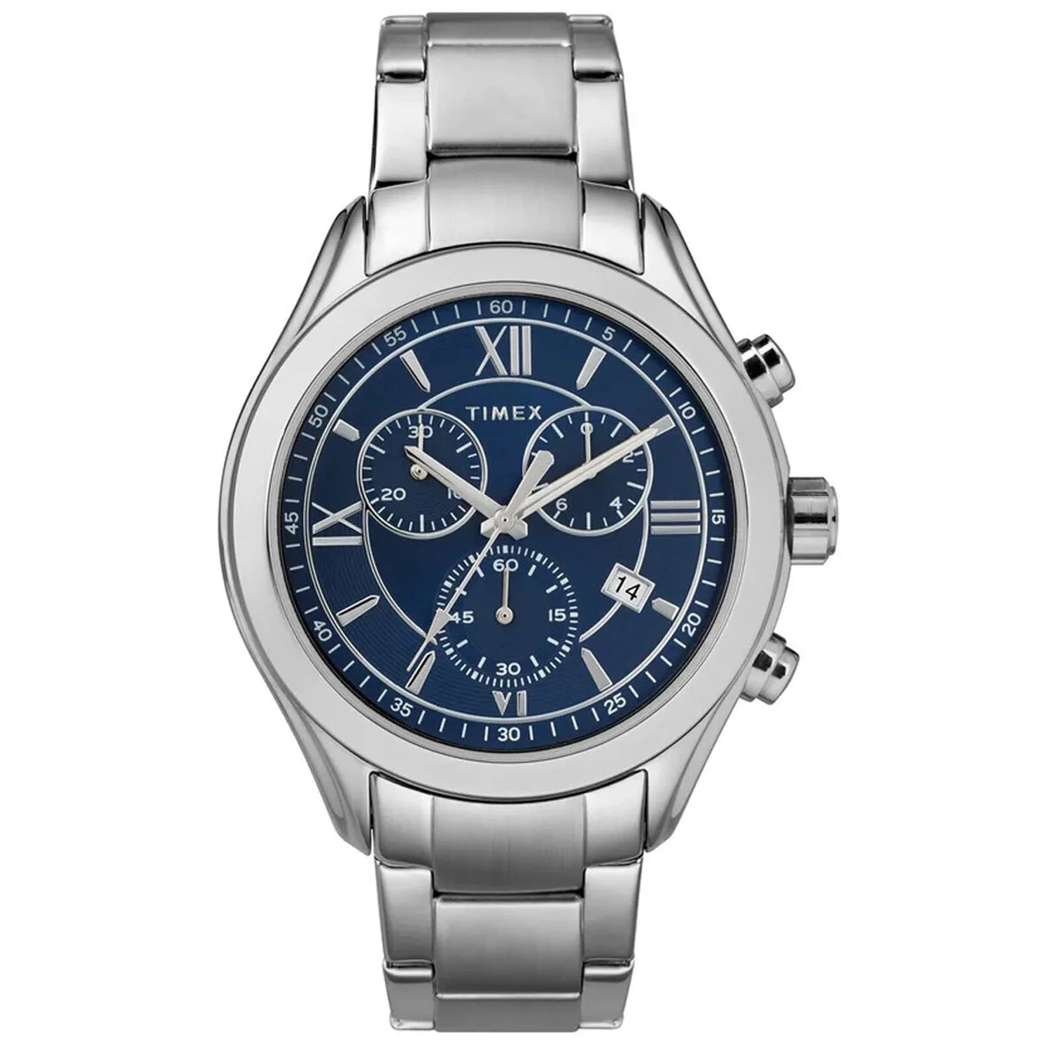 Timex Men's Intelligent Blue Dial Watch