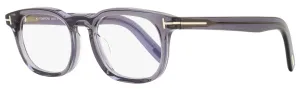 Tom Ford Men's Blue Block Eyeglasses TF5930-D-B 020 Transparent Gray 52mm