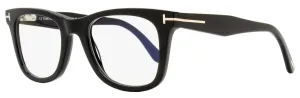Tom Ford Men's Magnetic Clip-on Eyeglasses TF5970-B 001 Black 50mm