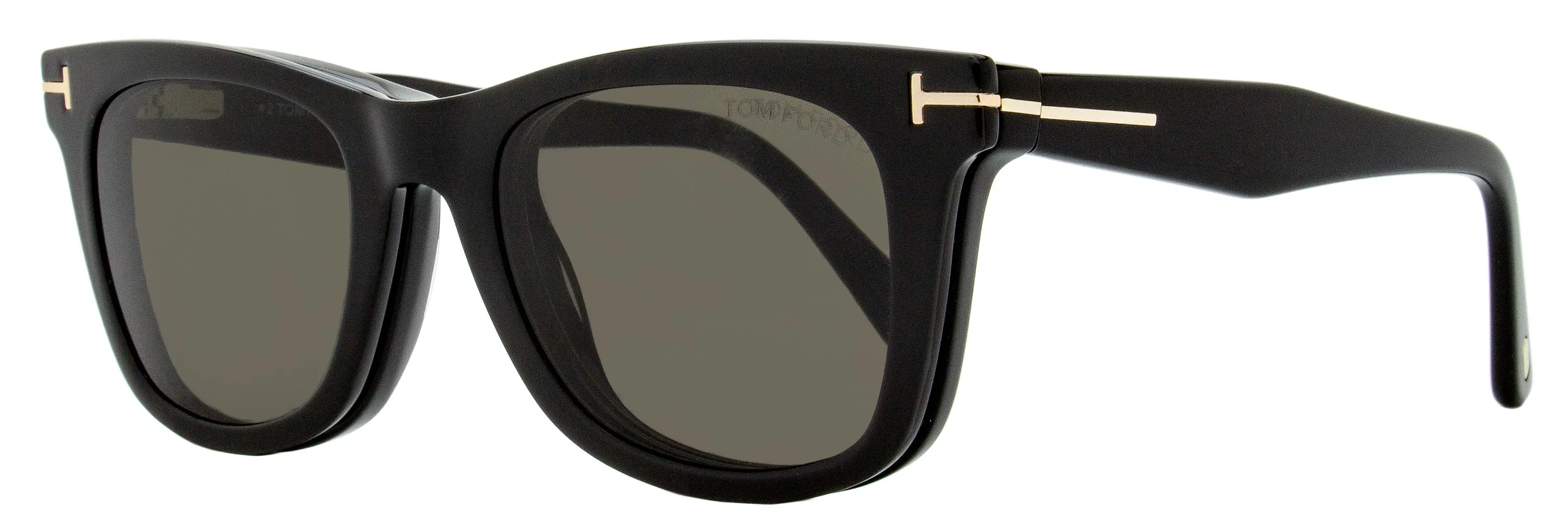 Tom Ford Men's Magnetic Clip-on Eyeglasses TF5970-B 001 Black 50mm