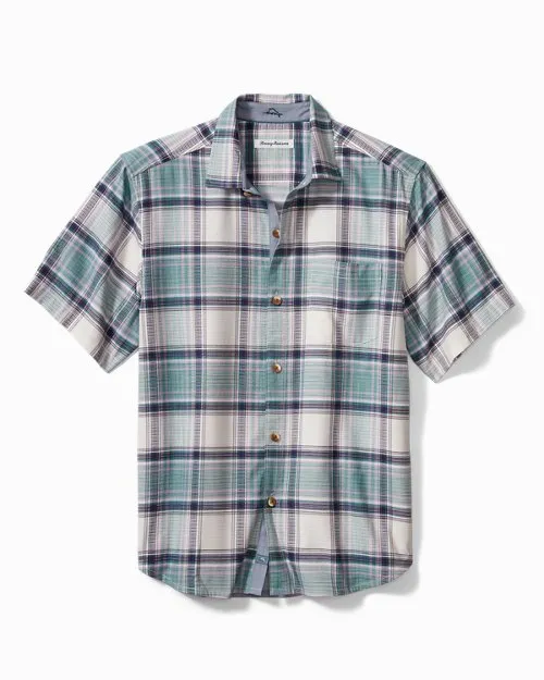 Tommy Bahama Romero Plaid Camp Shirt