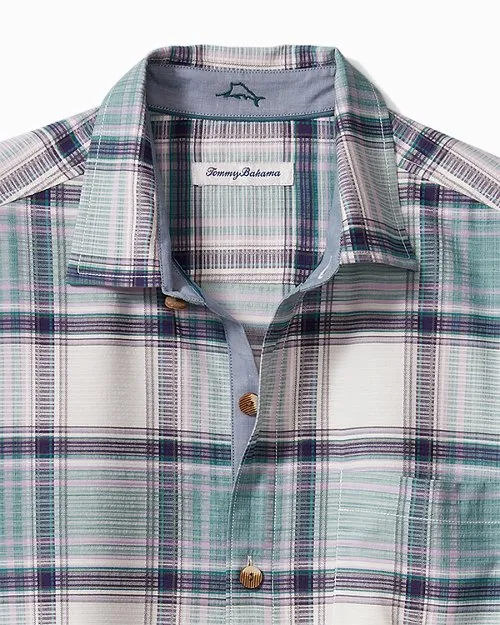 Tommy Bahama Romero Plaid Camp Shirt