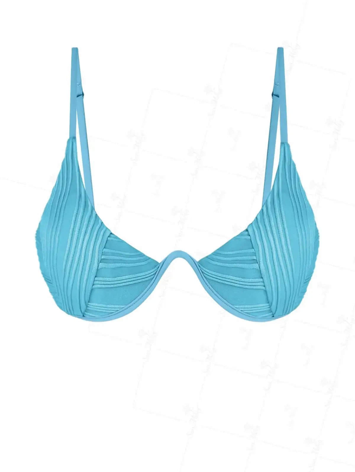 Top (Push Up) And Bottom Mix & Match Bikini Swimwear Anna Kay Co