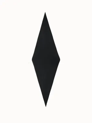 Trapezoid Shaped Scarf from Cashmere Silk Akris