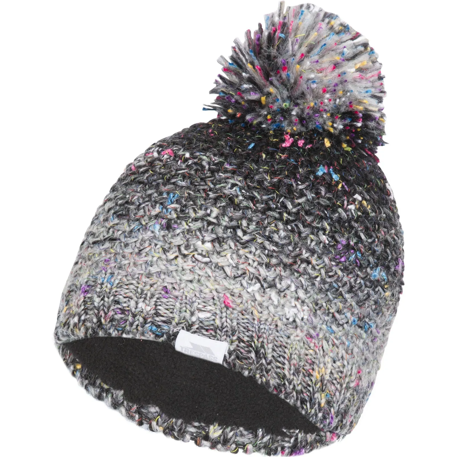 Trespass Adults Zabella Knitted Bobble Hat