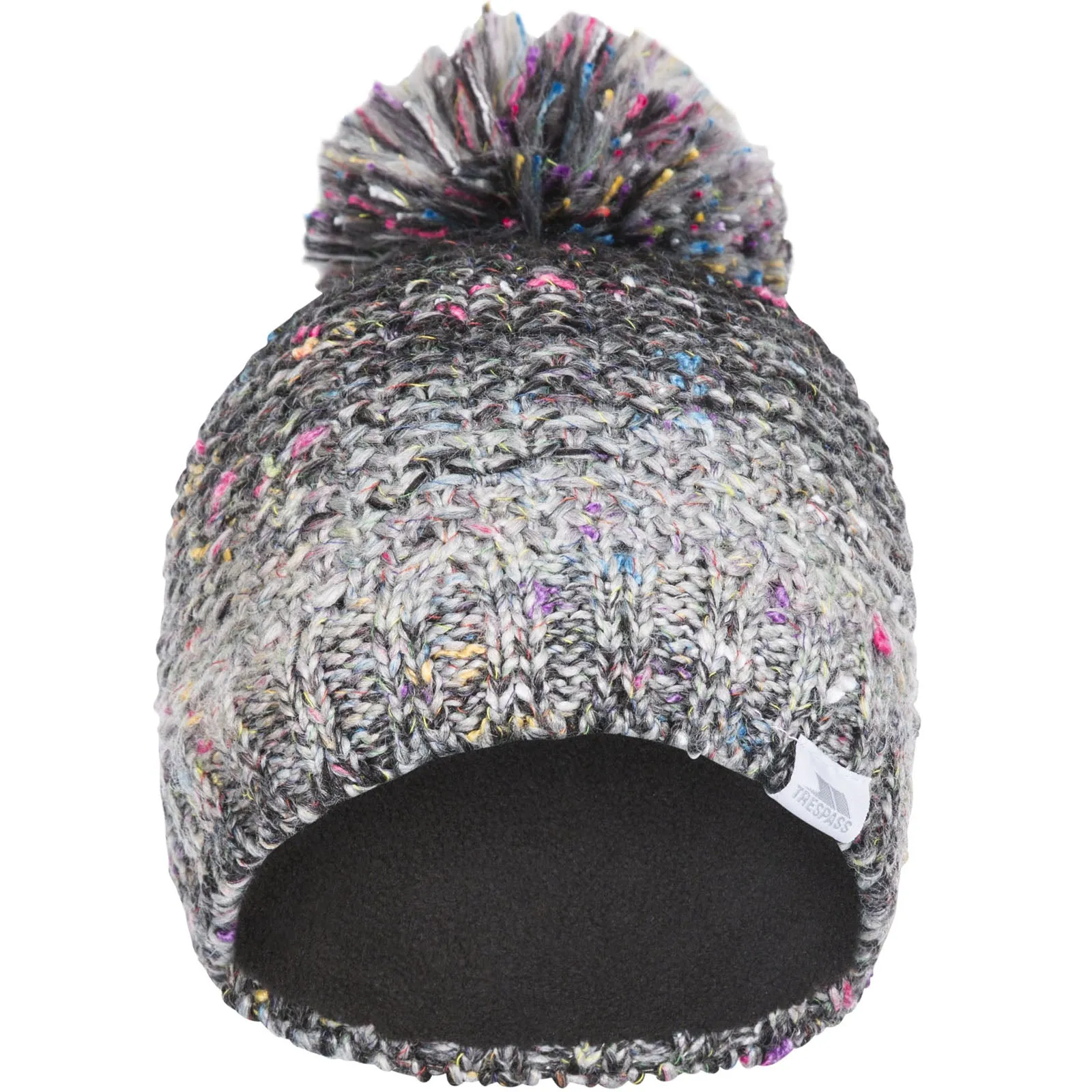 Trespass Adults Zabella Knitted Bobble Hat