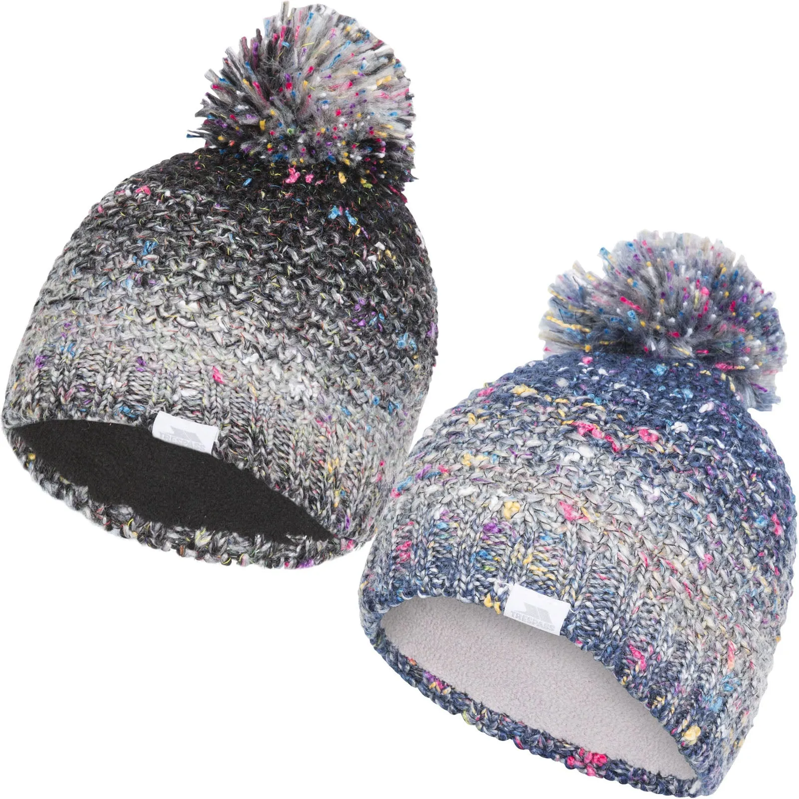 Trespass Adults Zabella Knitted Bobble Hat