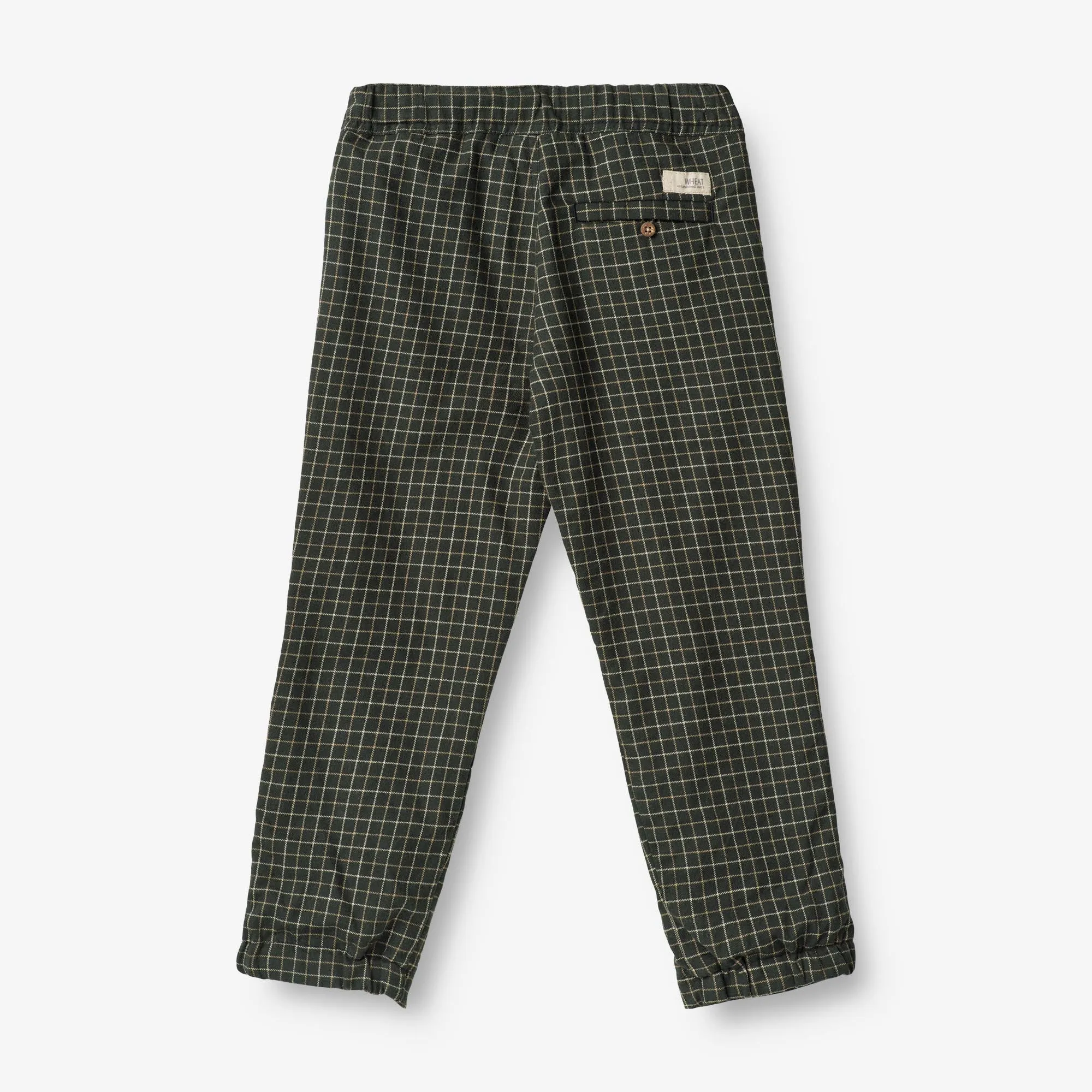 Trousers Rufus Lined - black coal check Wheat