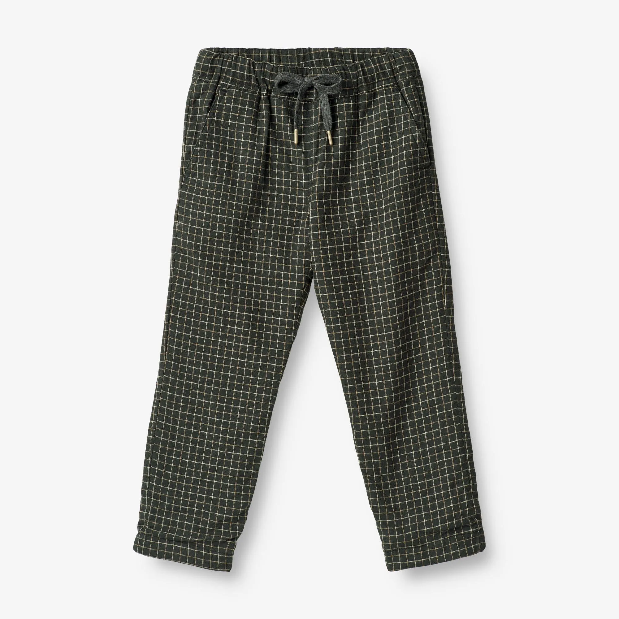 Trousers Rufus Lined - black coal check Wheat