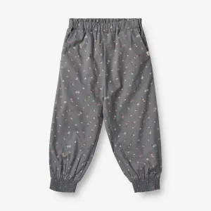 Trousers Sara - autumn sky flowers Wheat
