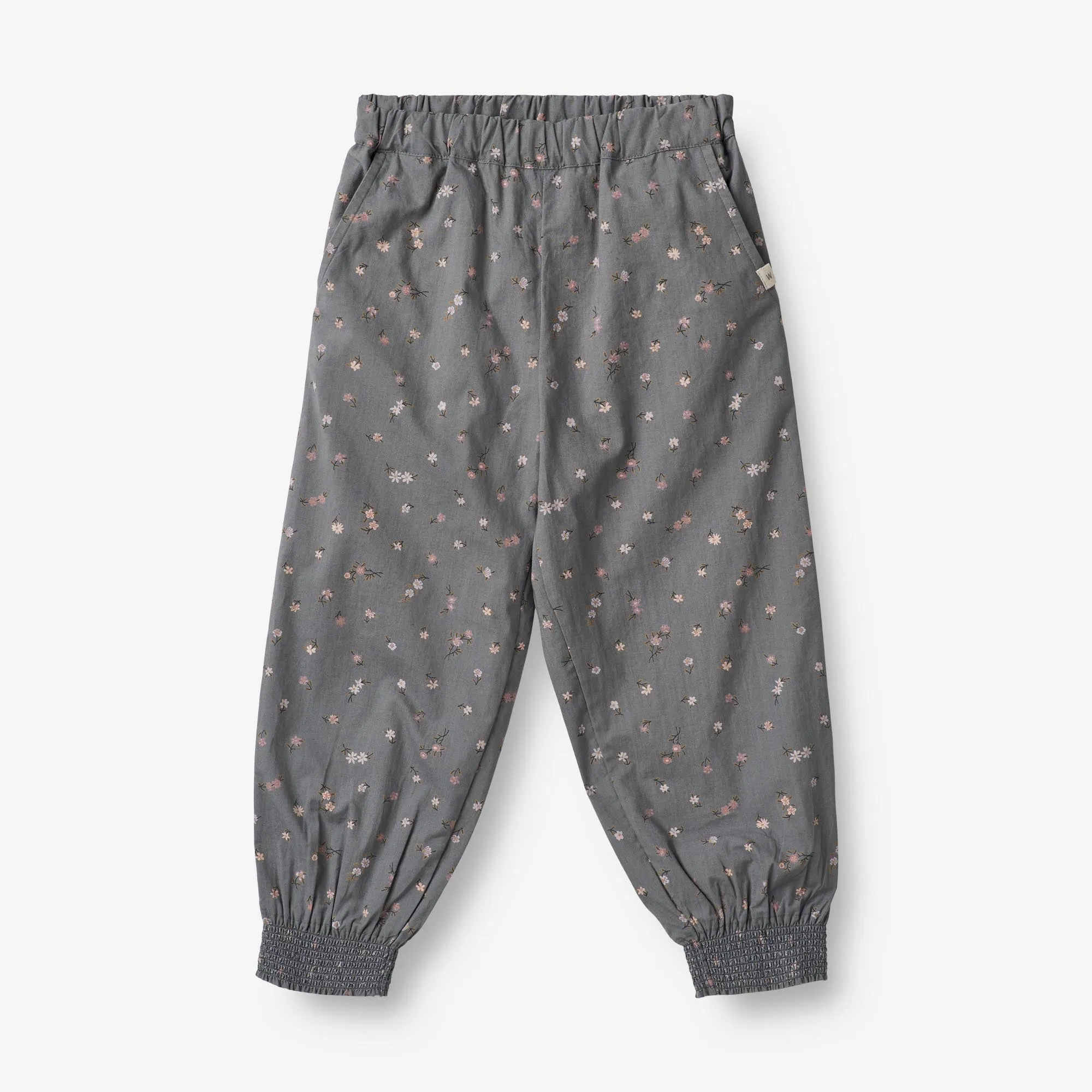 Trousers Sara - autumn sky flowers Wheat