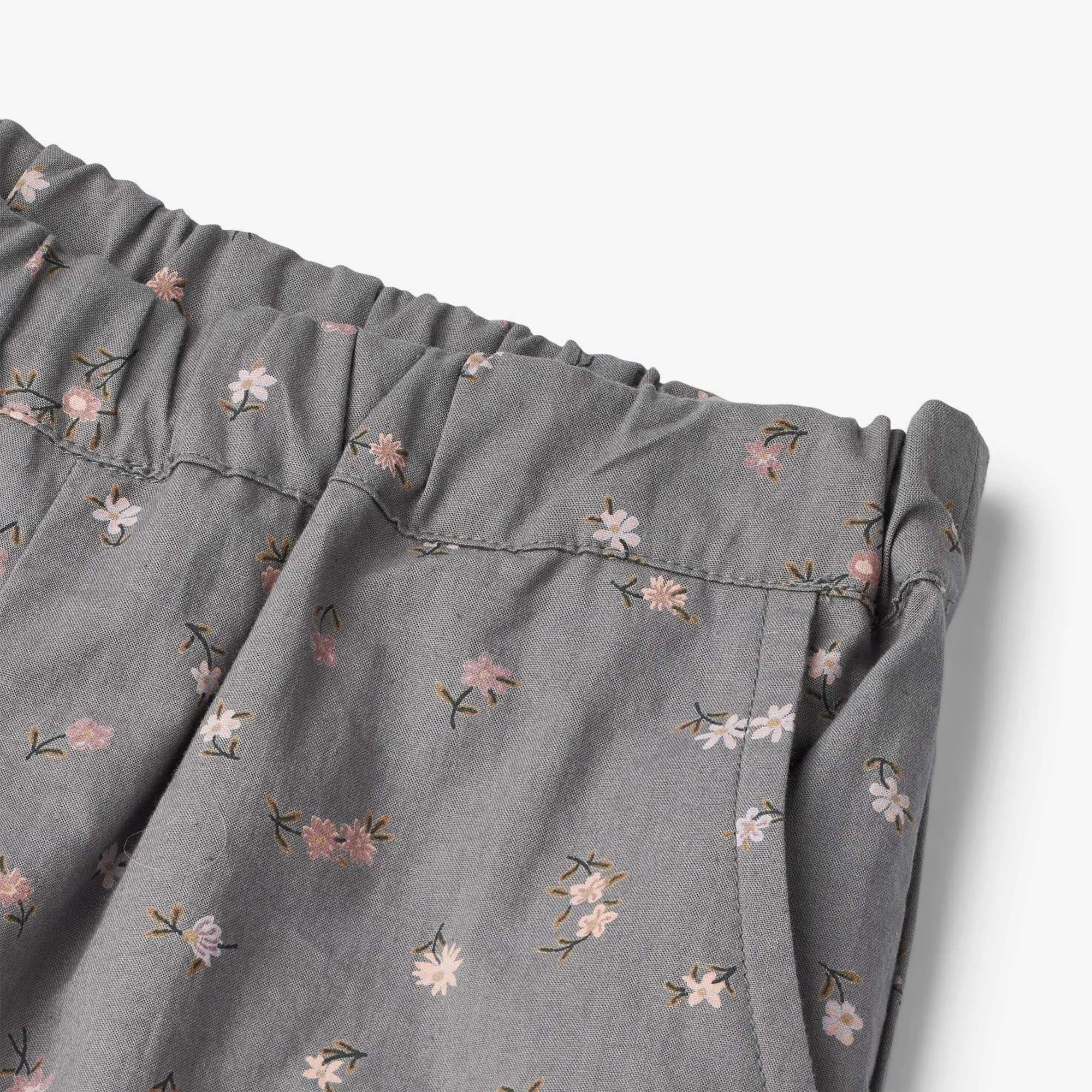 Trousers Sara - autumn sky flowers Wheat