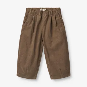 Trousers Tricia Cropped - greybrown Wheat