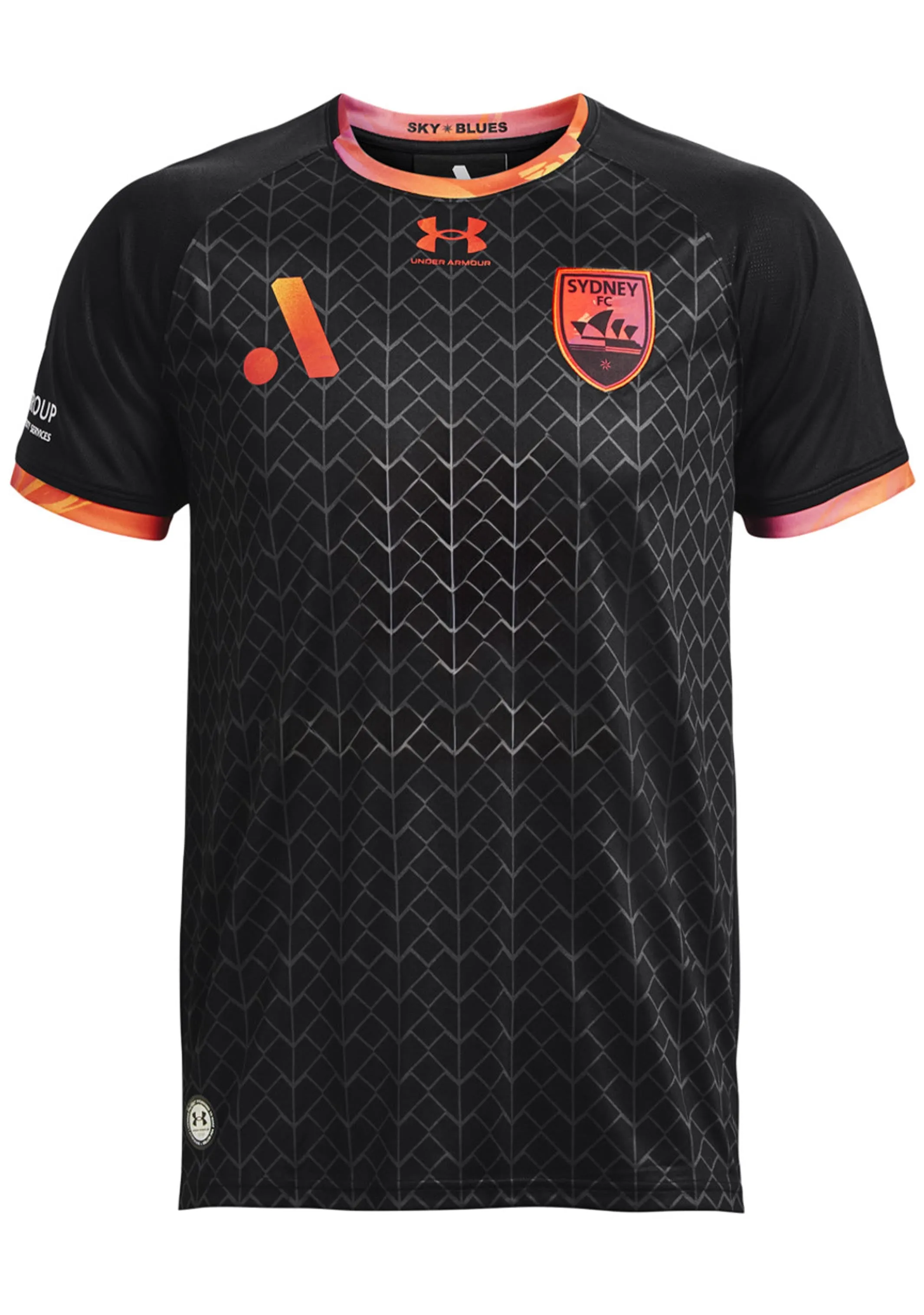 Under Armour Youth Sydney FC Jersey Black