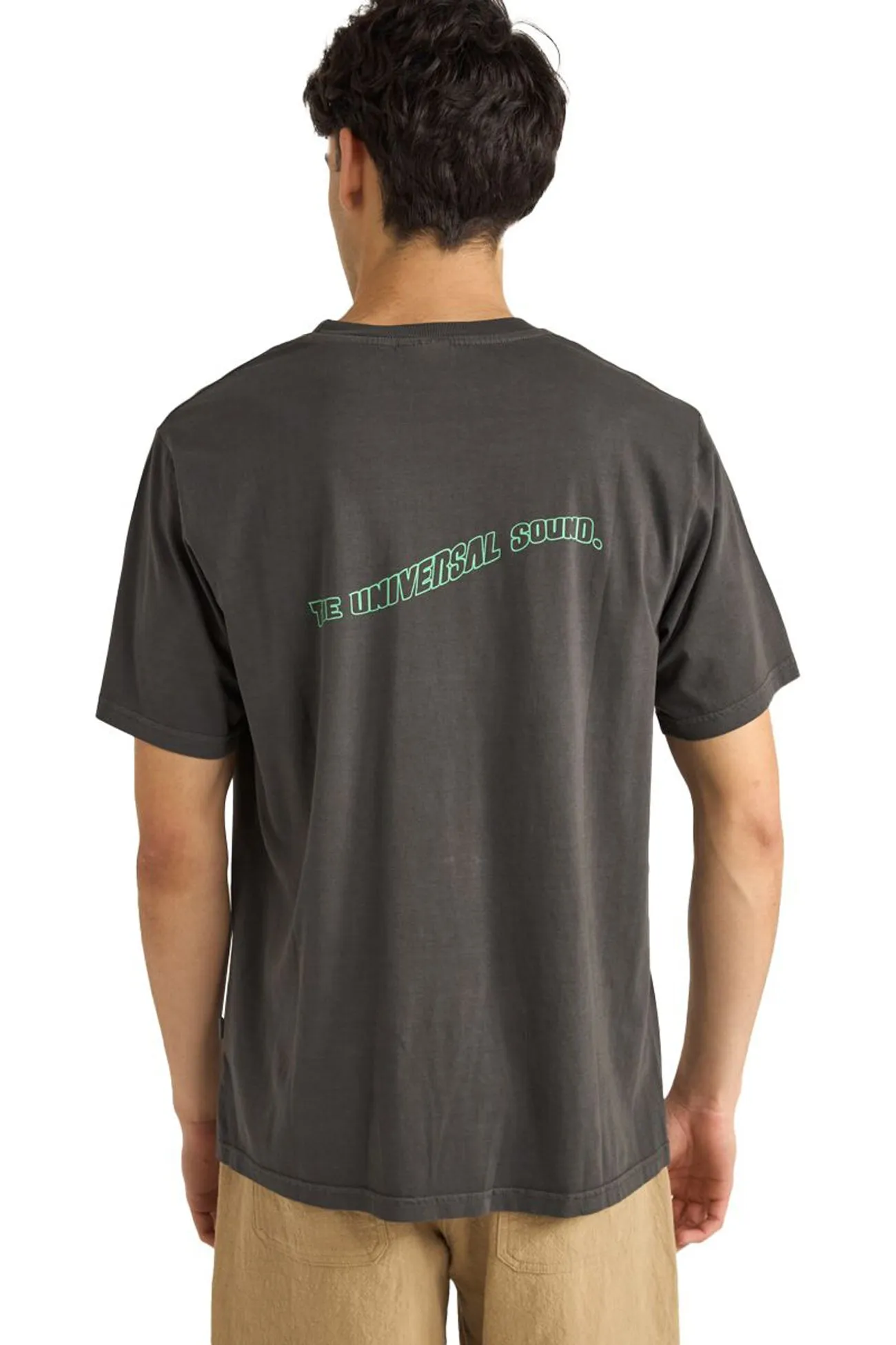 Universal Sound Vintage Short Sleeve T-Shirt Vintage Black